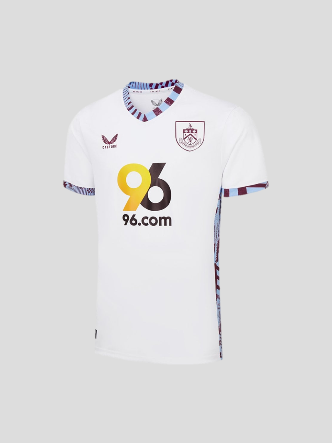 Burnley FC 24/25 Herren Ausweich Trikot - Weiss