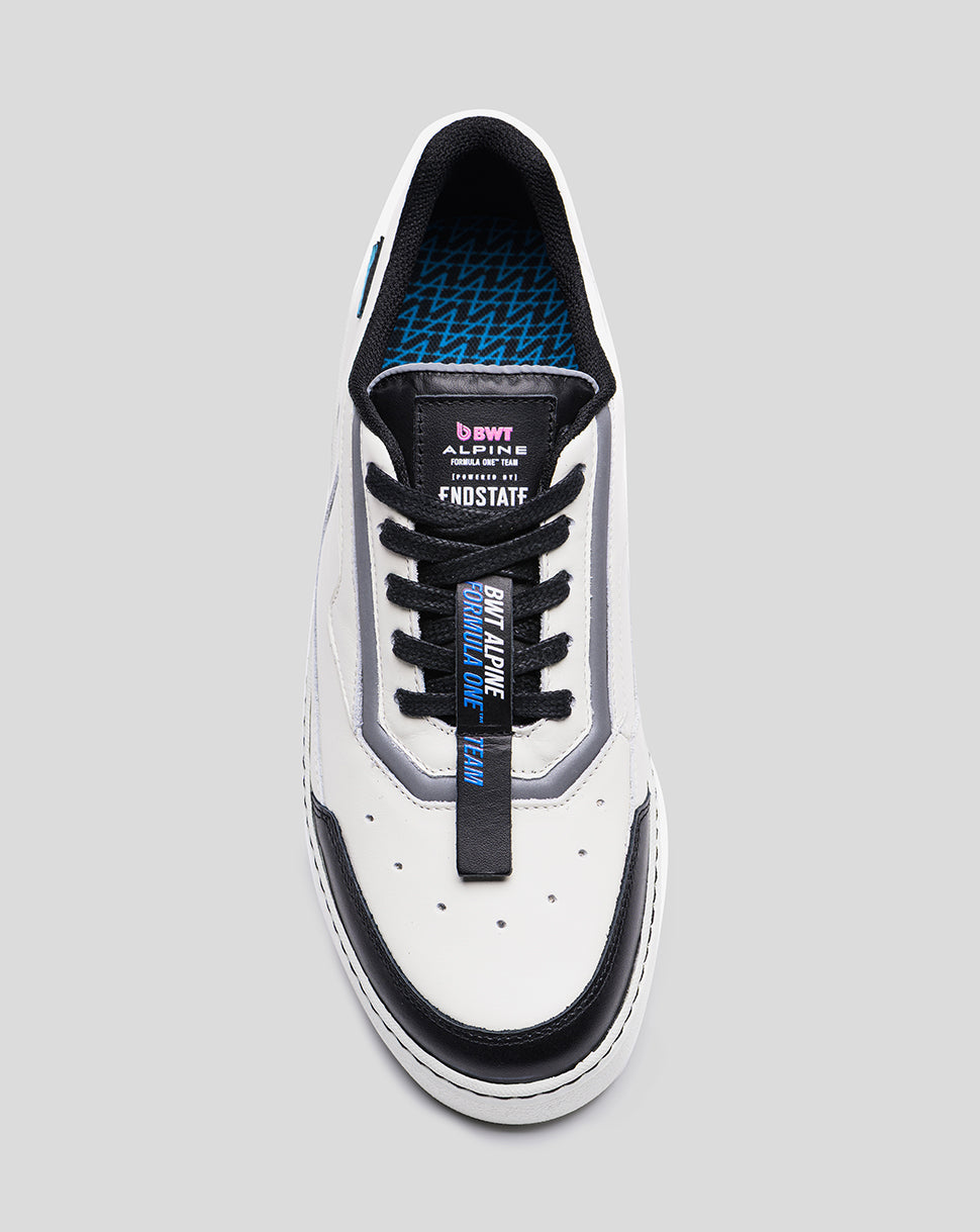 Zapatilla BWT Alpine Formula One Team x Endstate - Blanco/Negro/Azul