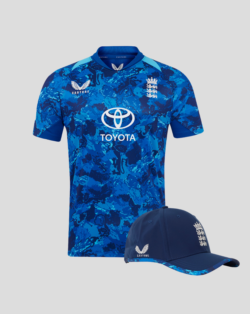 Women's England Cricket 25/26 ODI Shirt + Cap