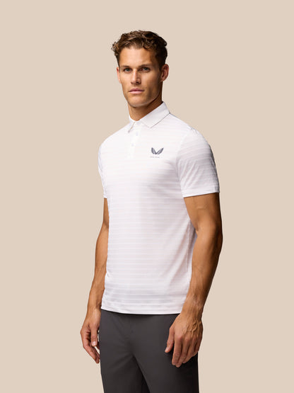Pinnacle Golf Polo - White