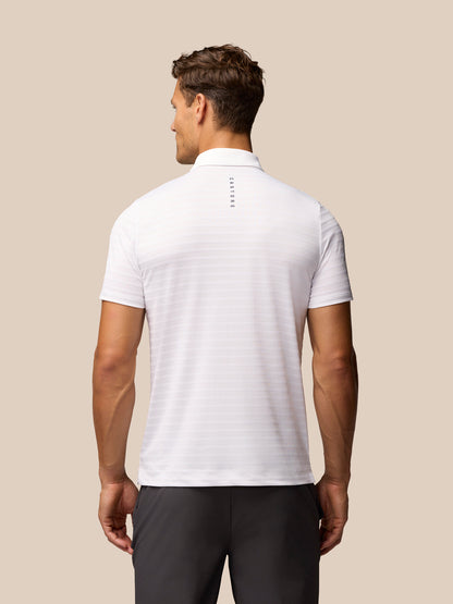 Pinnacle Golf Polo - White