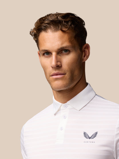 Pinnacle Golf Polo - White