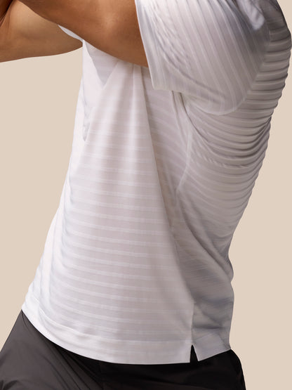 Pinnacle Golf Polo - White