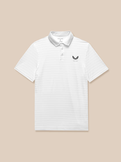 Pinnacle Golf Polo - White