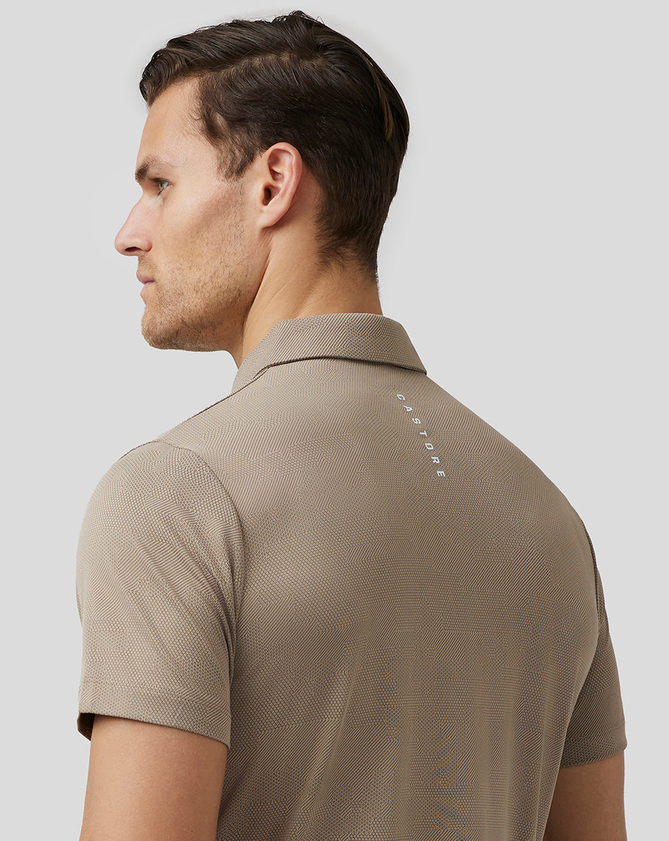 Pinnacle Knit Polo - Clay