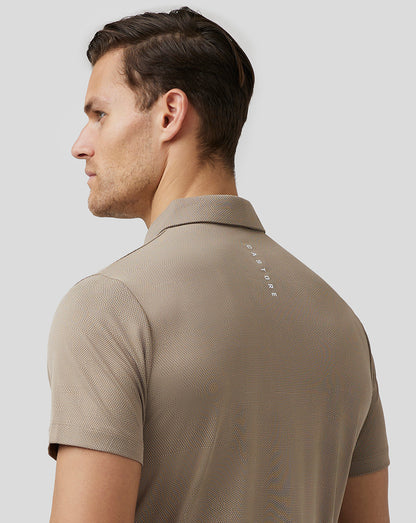 Pinnacle Knit Polo - Clay