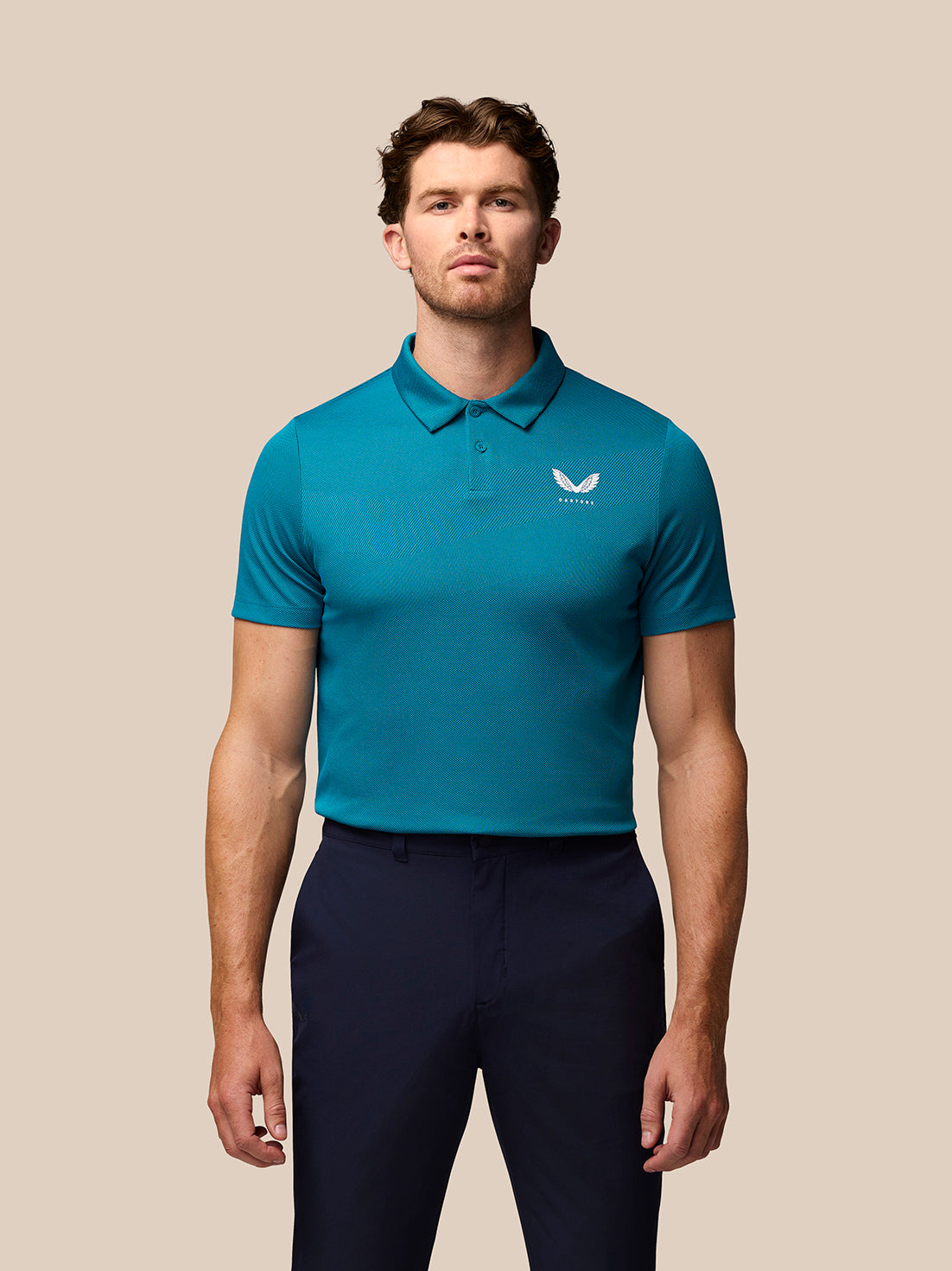 Pinnacle Golf Polo - Dark Aqua
