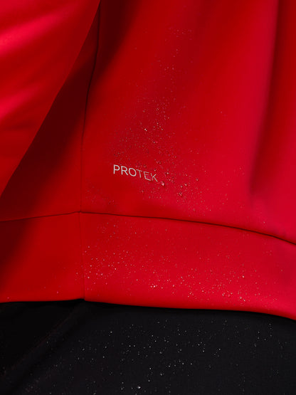 Golf Club Classic 1/4 Zip Top - Poppy Red