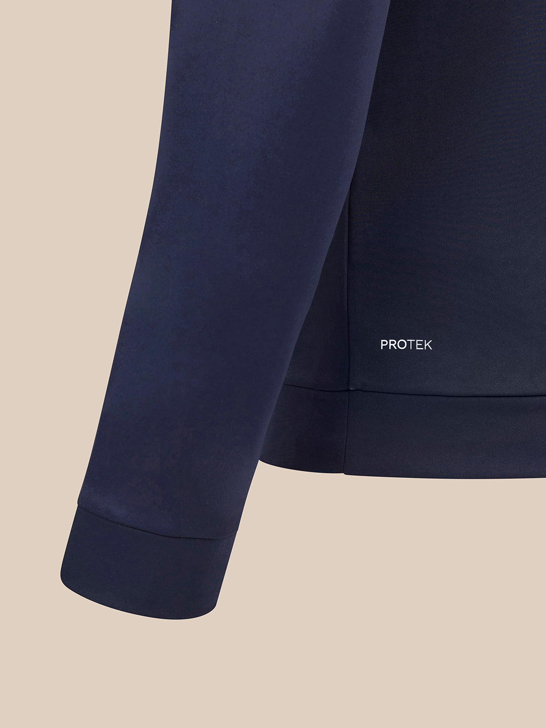Prenda Majesticks con media cremallera – Azul marino - Midnight Navy/Blanco