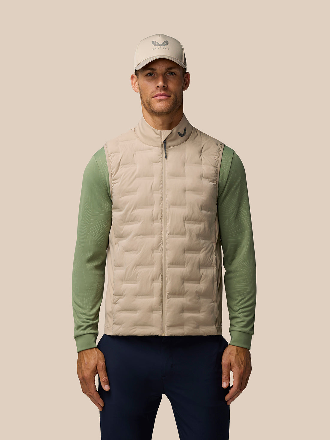 Chaleco Golf Pinnacle – Champiñón - Mushroom