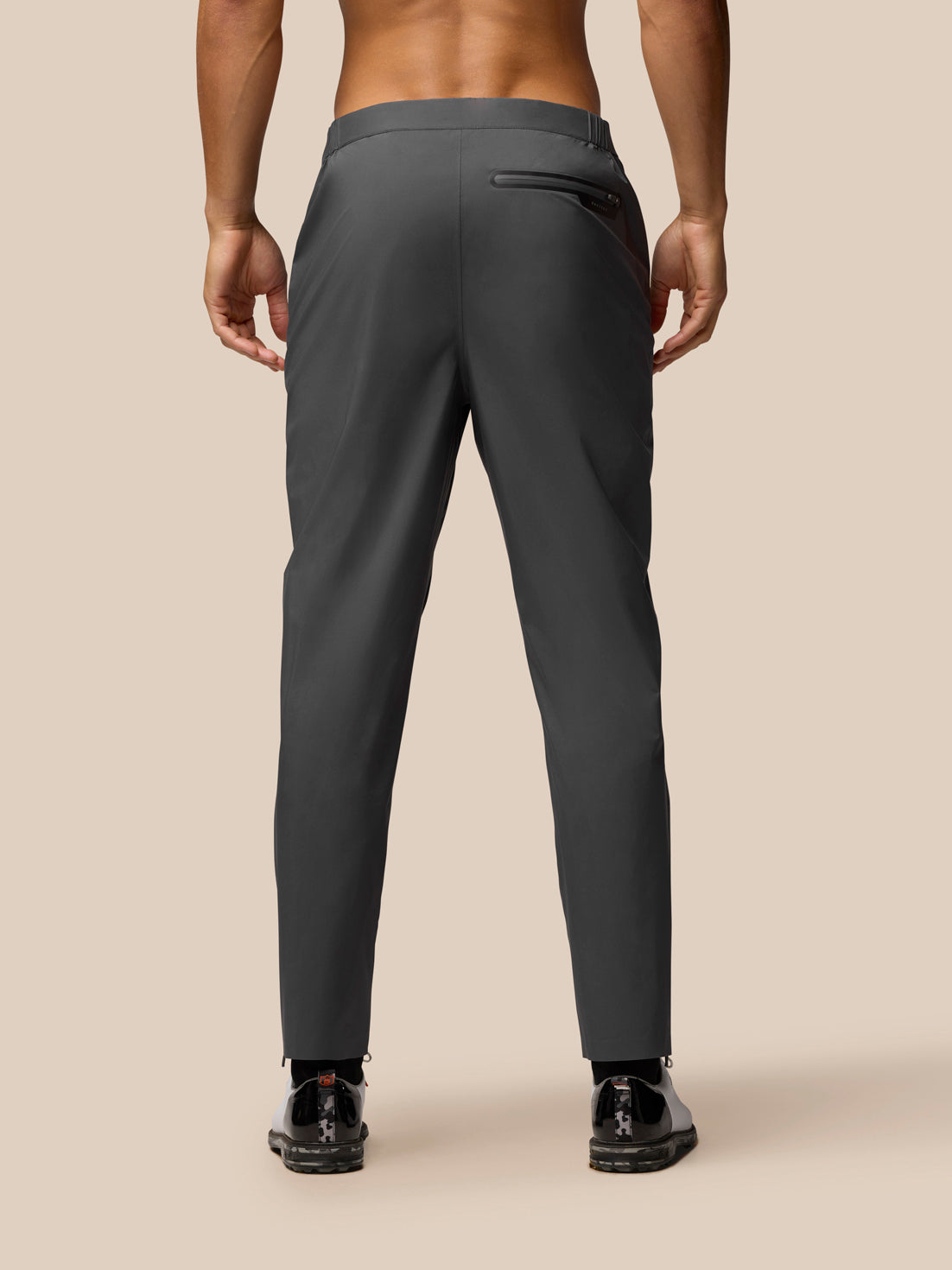 Men’s Golf Lightweight Waterproof Over Trousers – Gunmetal