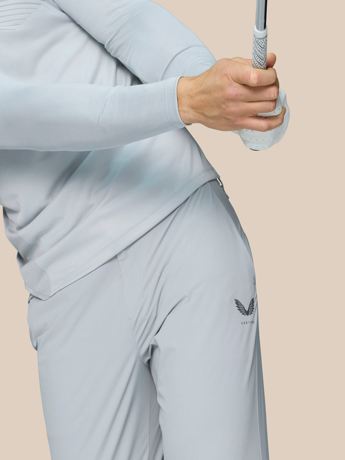 Golf Pinnacle Trousers 34" Leg - Mid Grey