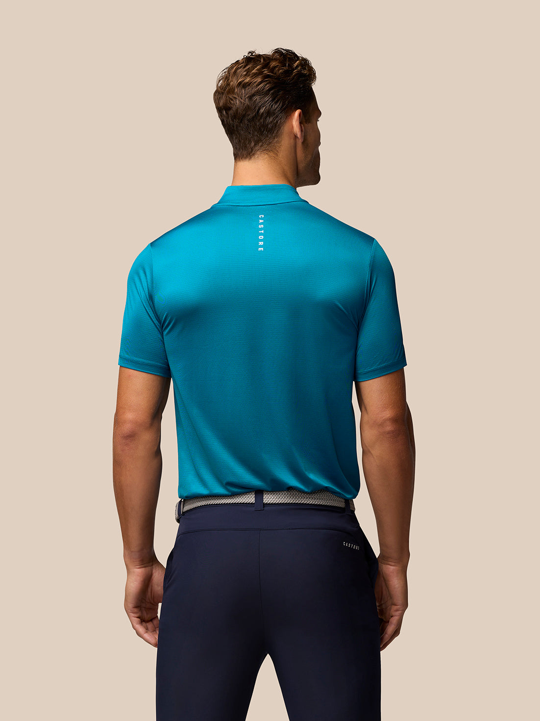 Pinnacle Golf Varsity Polo - Dark Green