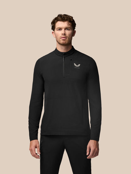 Golf 1/2 Zip Top - Black