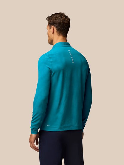Golf 1/2 Zip Top - Blue
