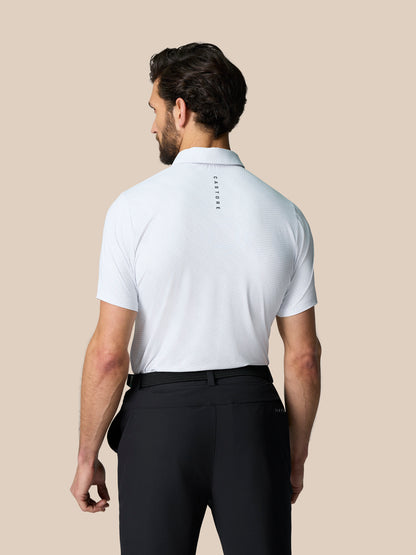 Club Graphic Polo - White