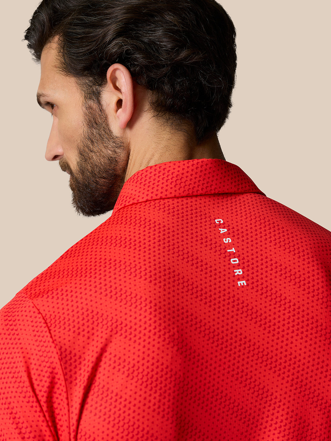 Polo Club Gráfico – Rojo amapola - Poppy Red