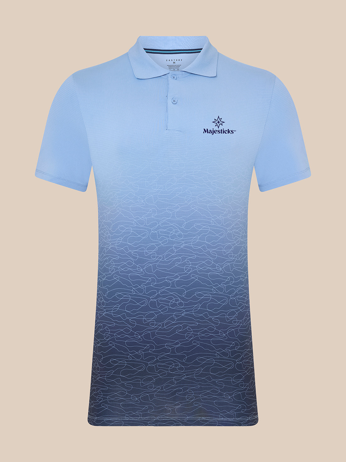 Majesticks Golf Polo – Sky Blue