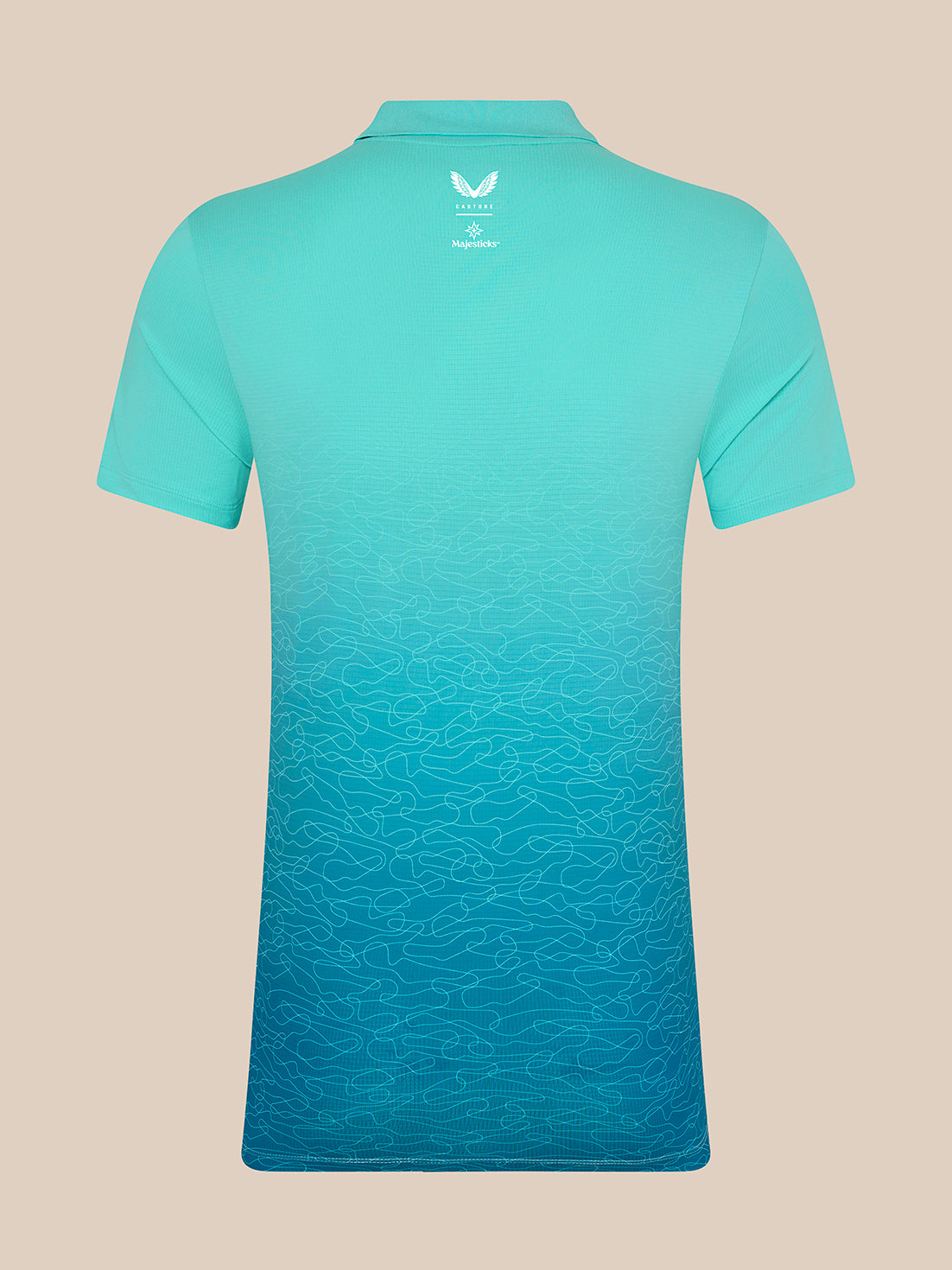 Majesticks Golf Polo – Light Aqua