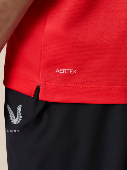 Club Graphic Polo - Poppy Red