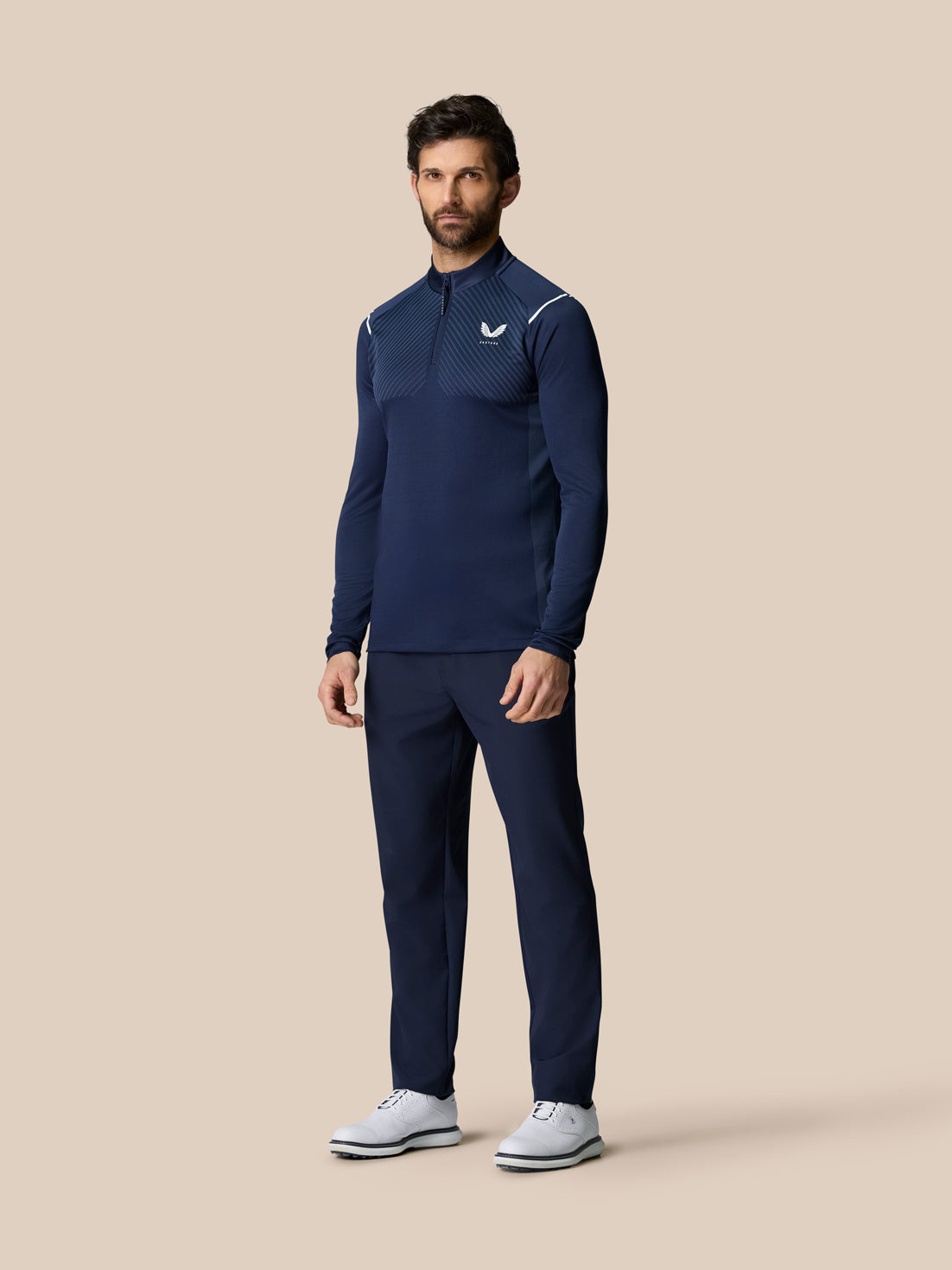 Pinnacle LVS 1/4-Zip-Oberteil - Marineblau - Midnight Navy