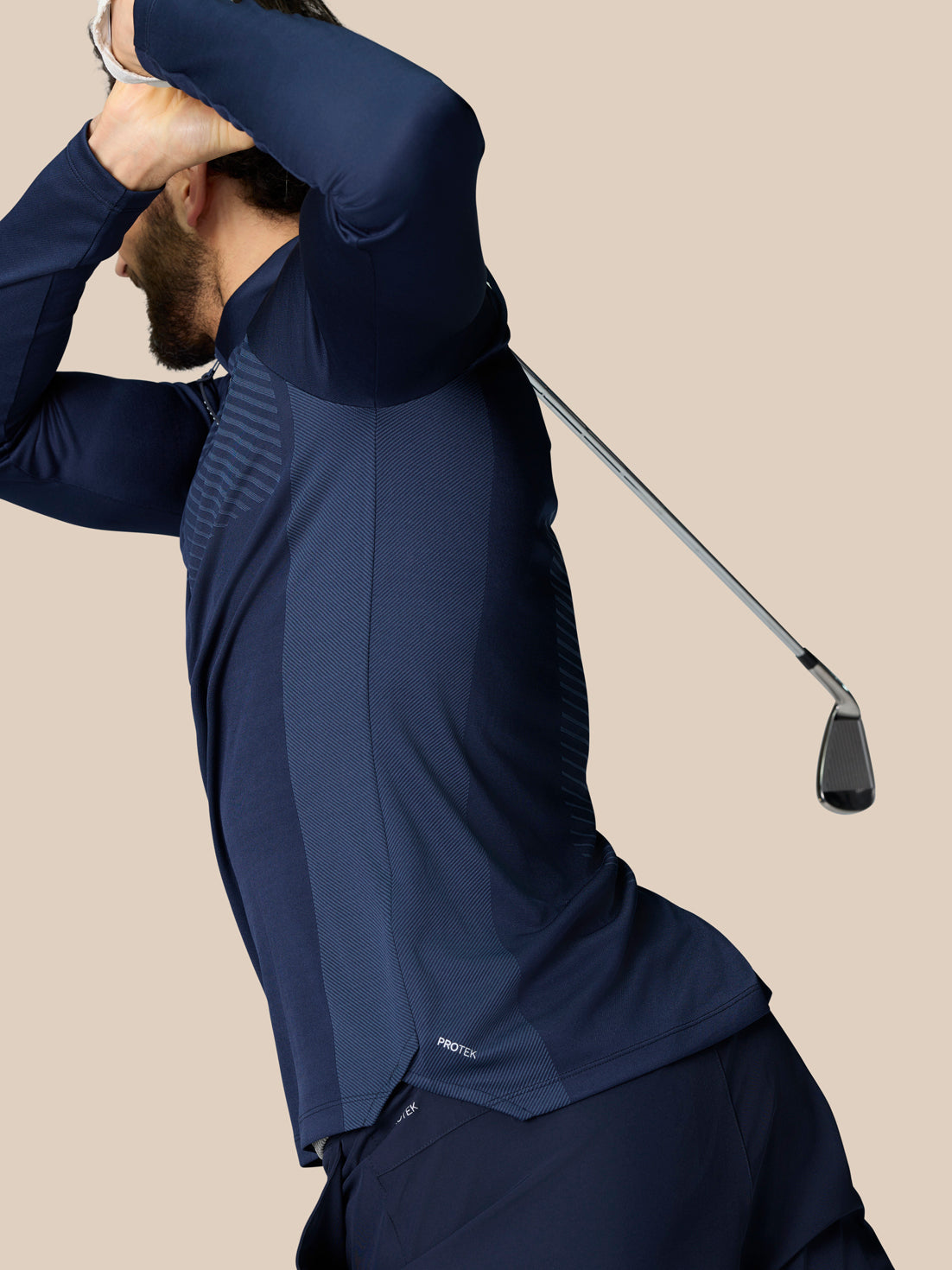 Pinnacle LVS 1/4-Zip-Oberteil - Marineblau - Midnight Navy
