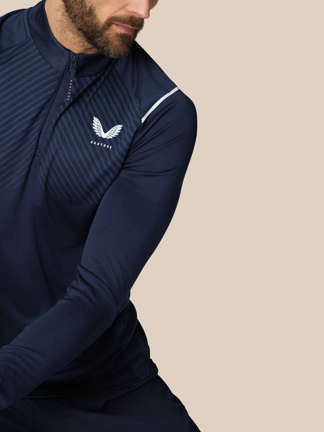 Pinnacle LVS 1/4-Zip-Oberteil - Marineblau - Midnight Navy