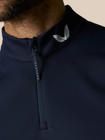 Club 1/2 Zip Gilet - Navy