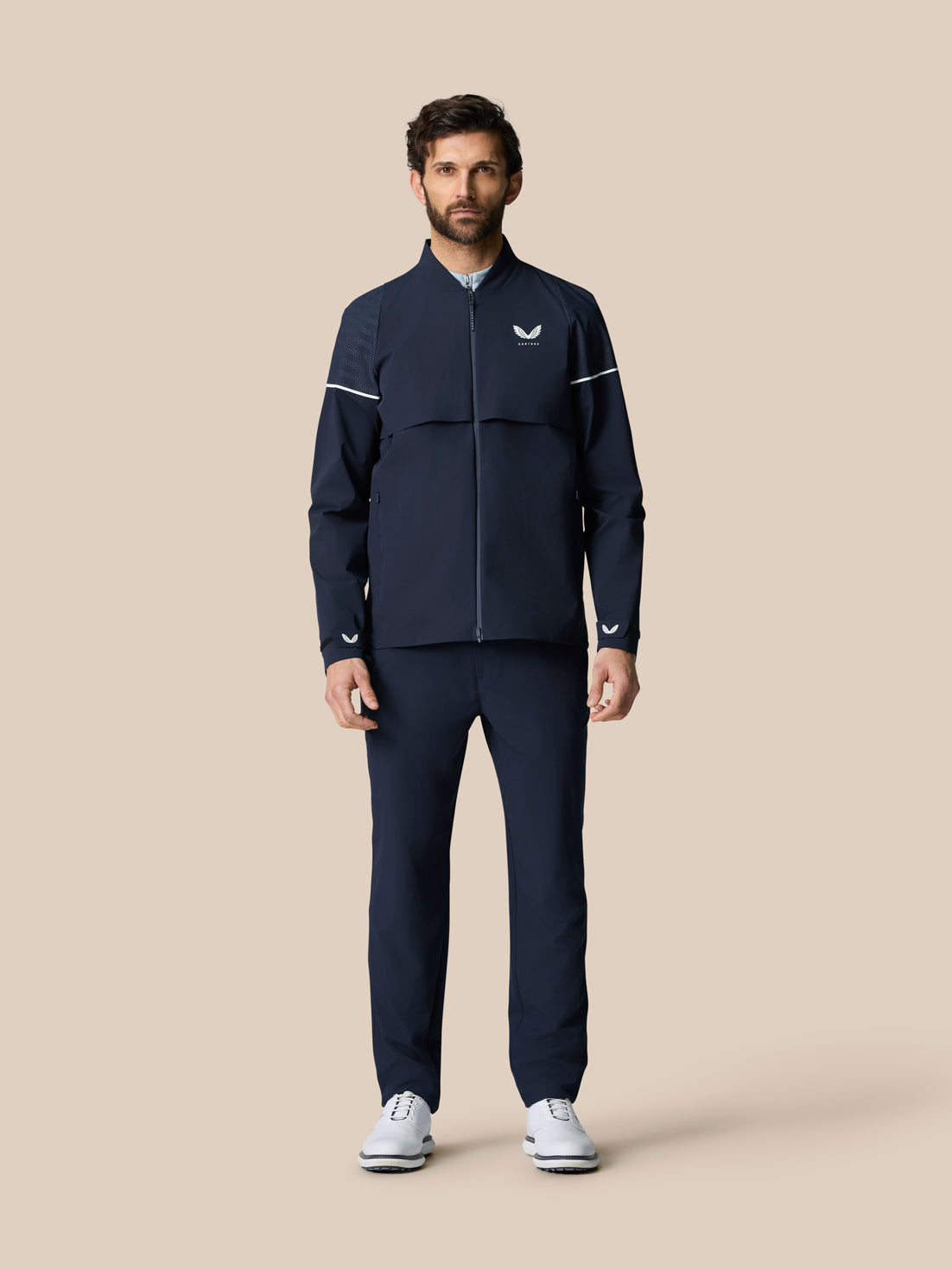 Golf Pinnacle LVS Woven Jacket - Midnight Navy
