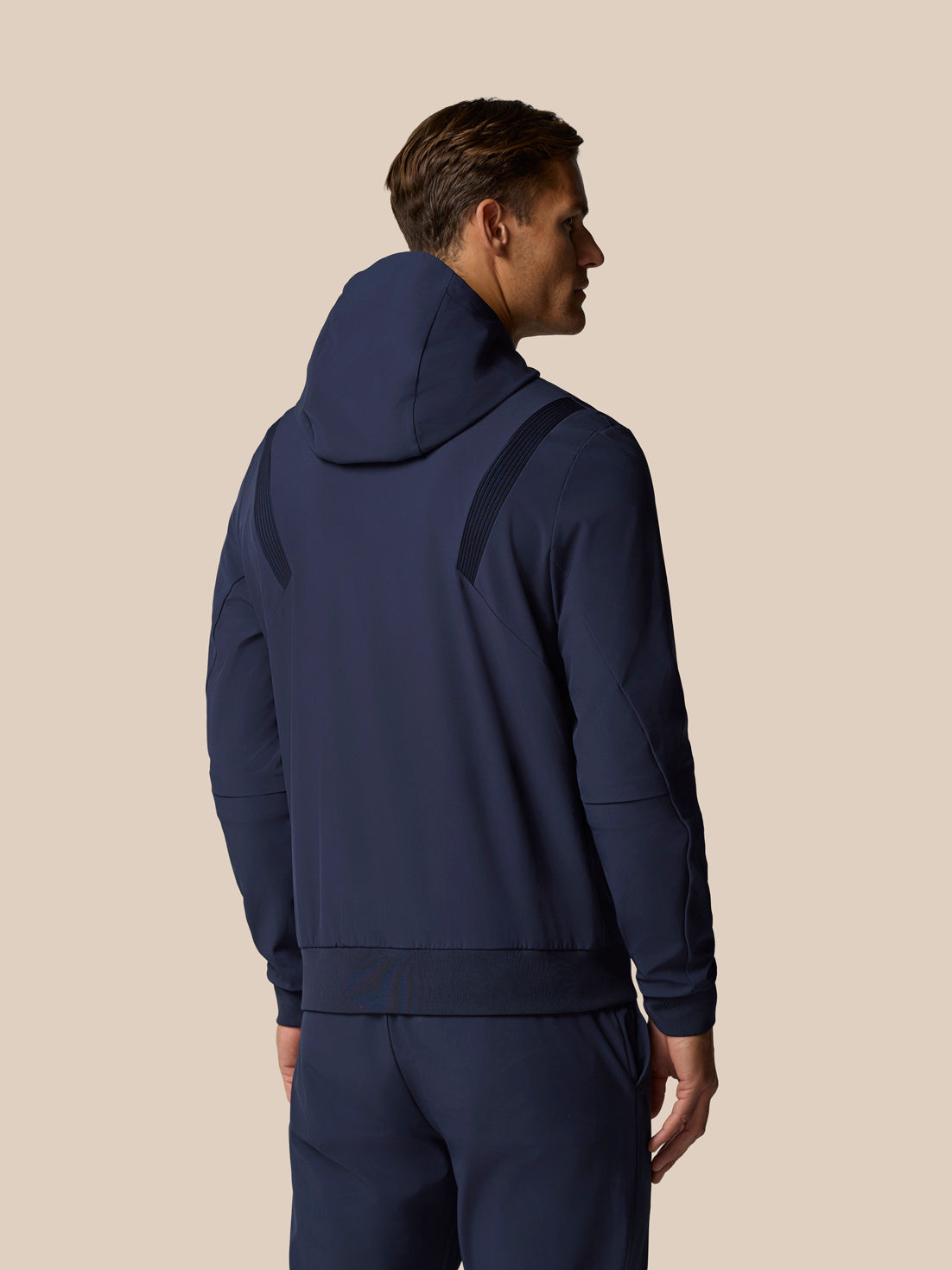 Golf Pinnacle Performance Hoodie - Midnight Navy - Midnight Navy/White