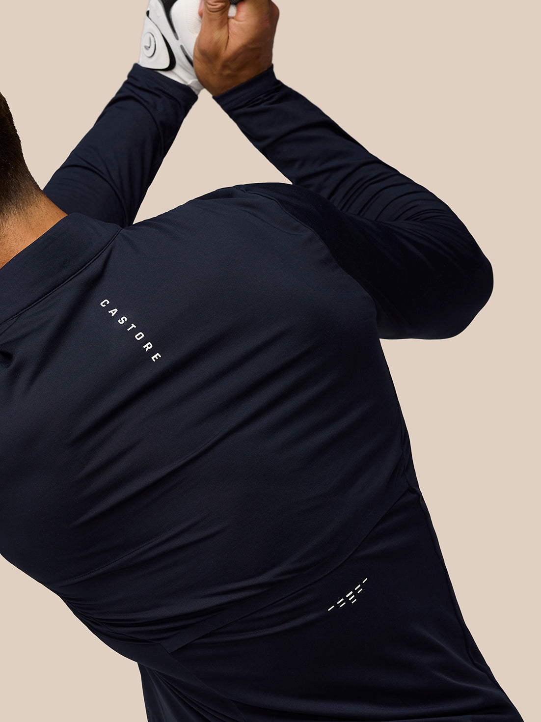 Golf Pinnacle LVS Hybrid 1/2 Zip Top - Midnight Navy