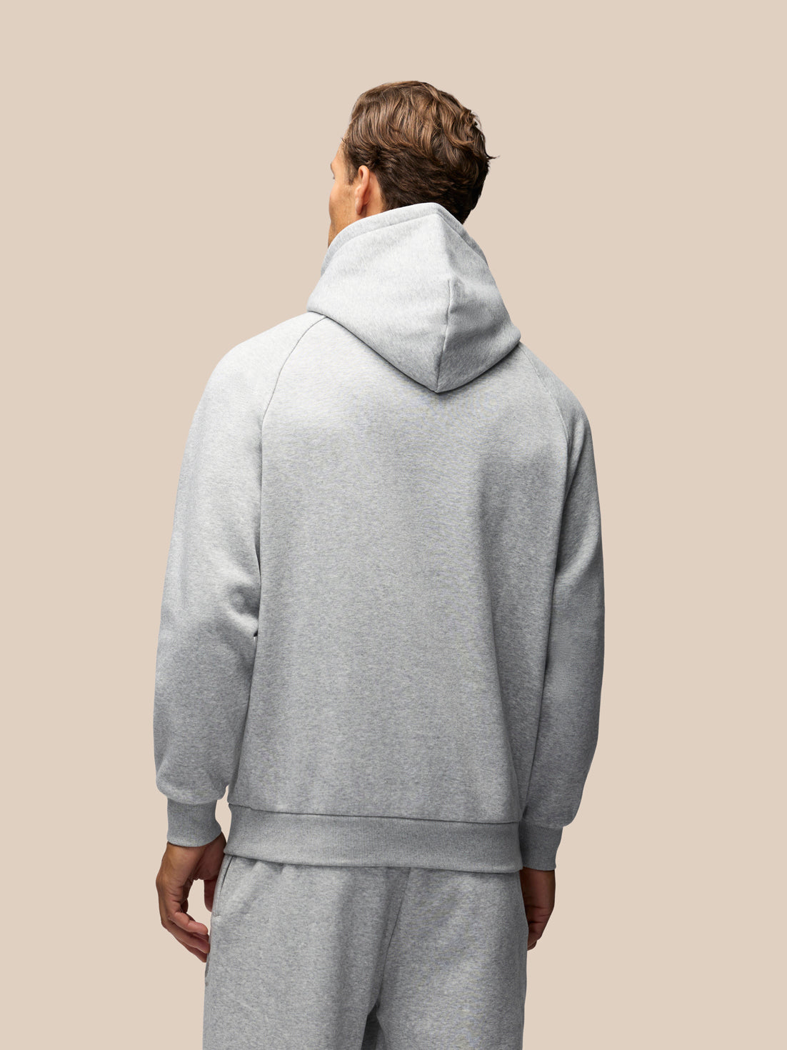 Heren Adapt Oversized Fit Hoodie – Grijs - Lichtgrijs