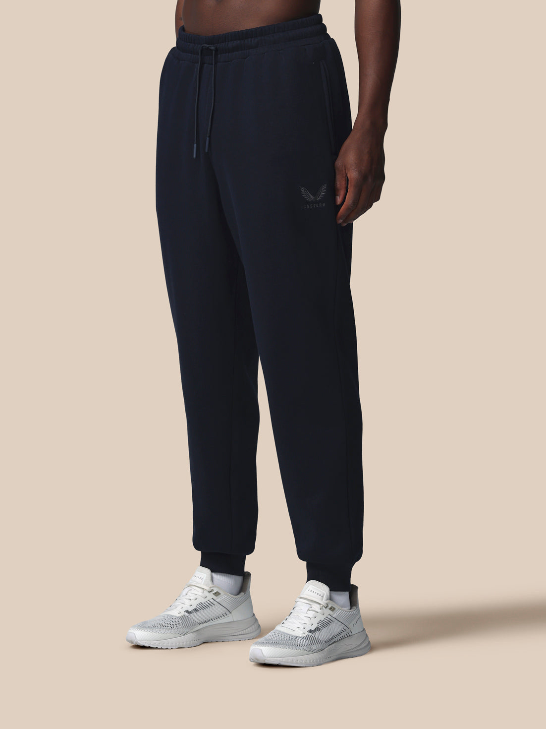 Herren Adapt Cotton Fleece Jogginghose – Marineblau - Marineblau