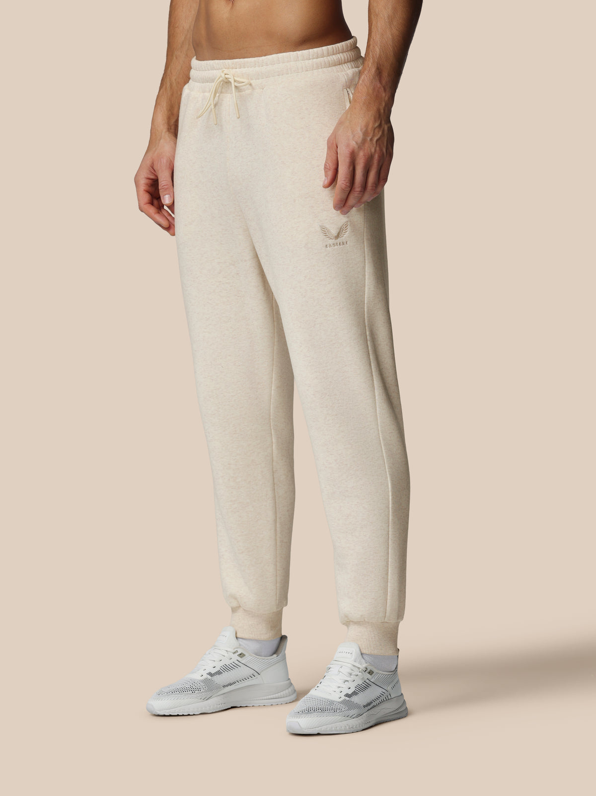 Pantalón de chándal Hombre Adapt Cotton Polar – Crema - Crema