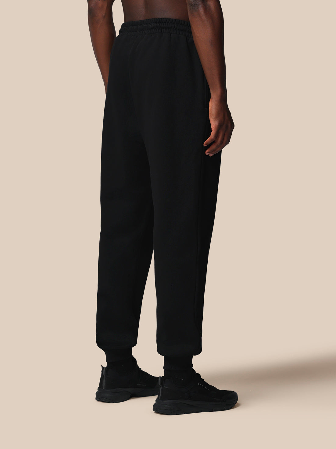 Men’s Adapt Cotton Fleece Joggers - Black - Black