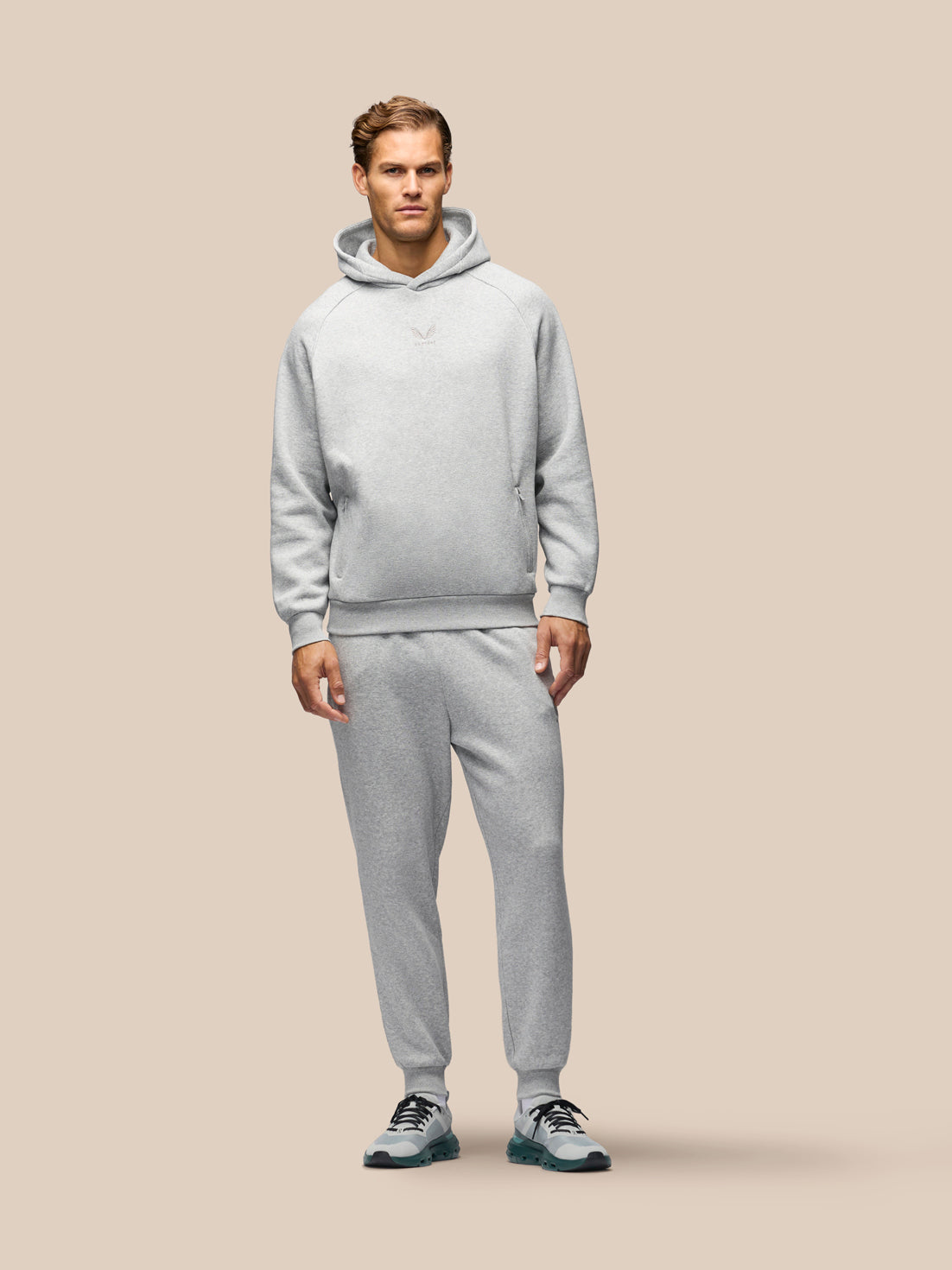 Pantalón de chándal Hombre Adapt – Gris - Gris claro