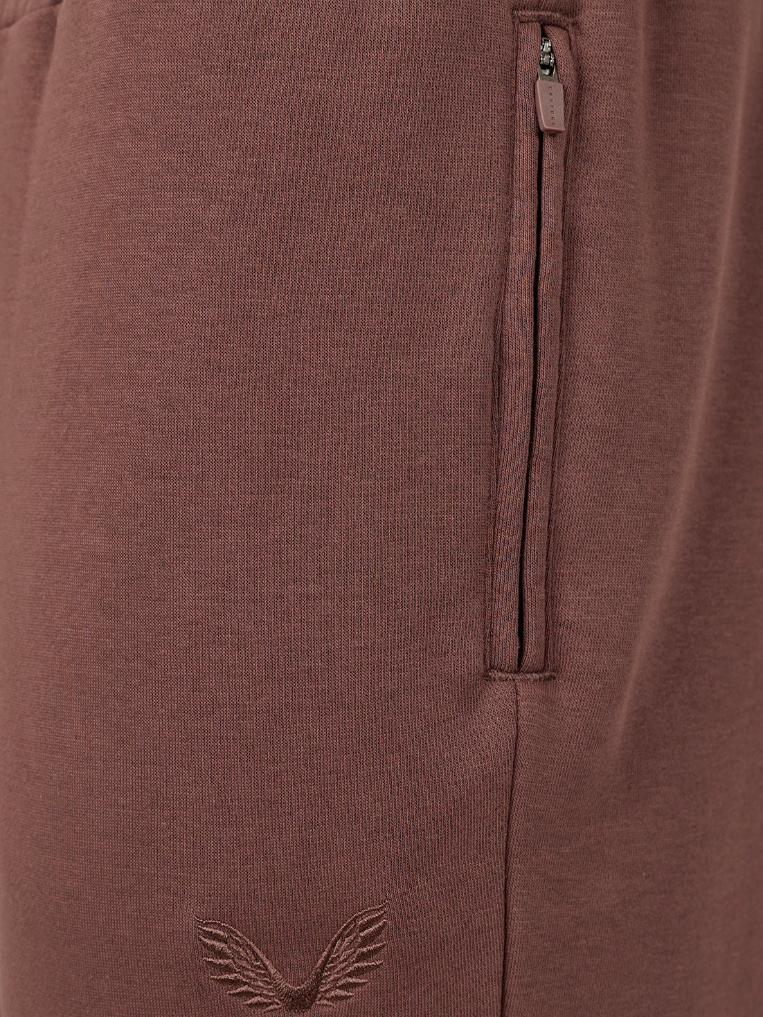 Jogger de polar de algodón Adapt Hombre - Marrón - Deep Mahogany