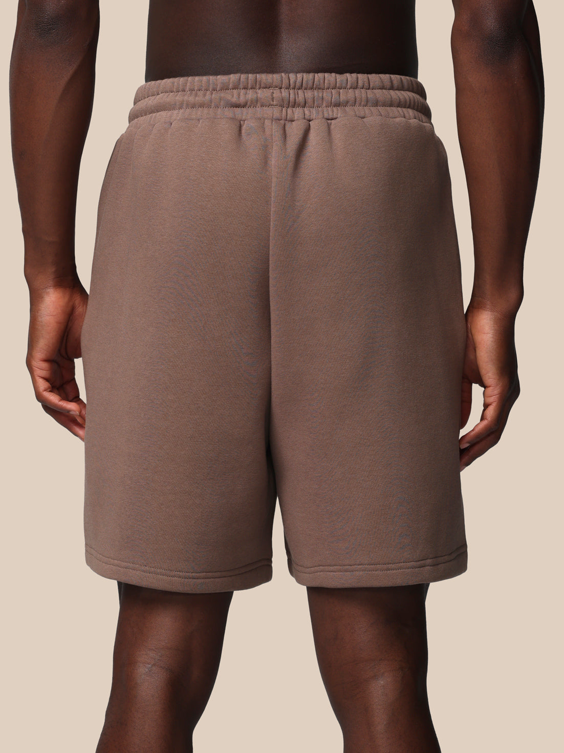 Men’s Adapt Cotton Fleece Shorts - Deep Taupe - Deep Taupe