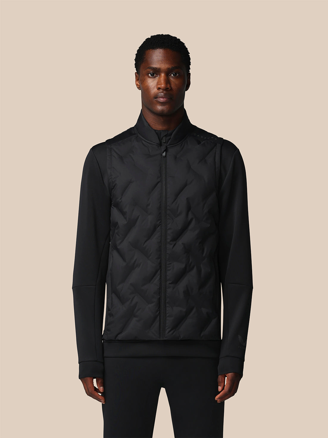 Herren Flex Hybrid Weste – Schwarz