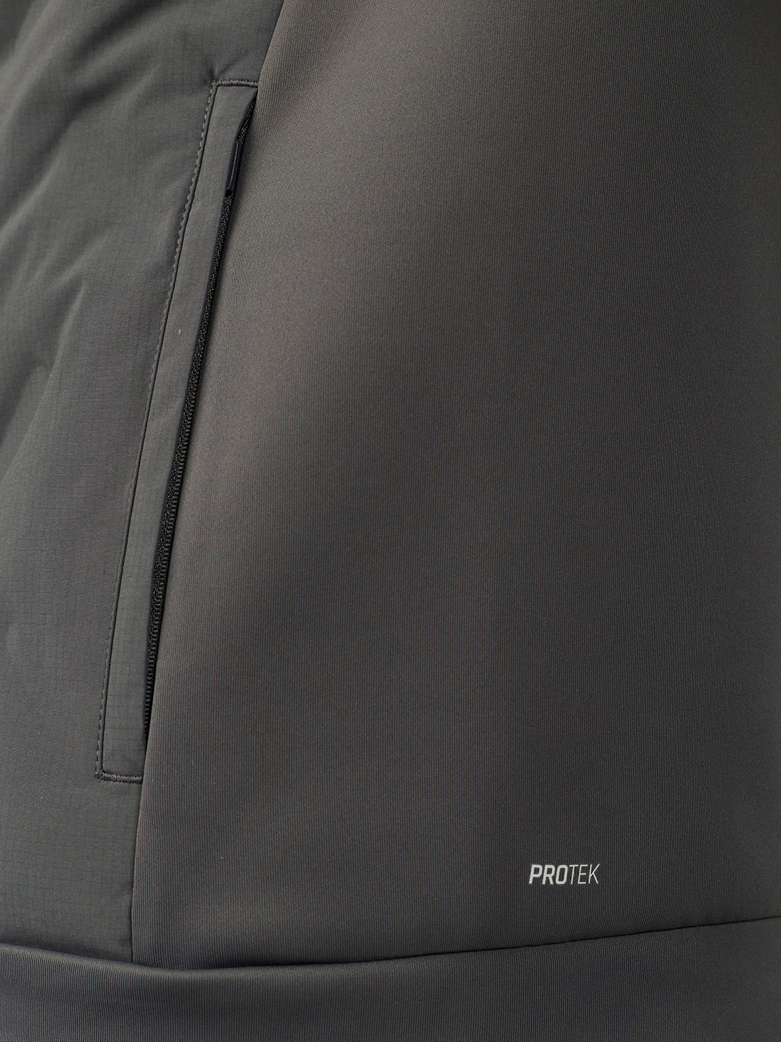 Herren Flex Langarm Hybrid-Jacke – Grau - Gunmetal