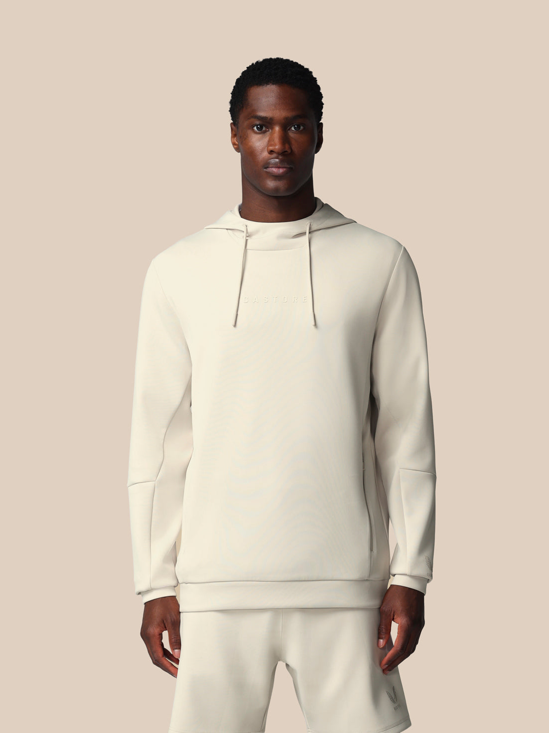 Sudadera Flex de manga larga de hombre – Crema - Crema