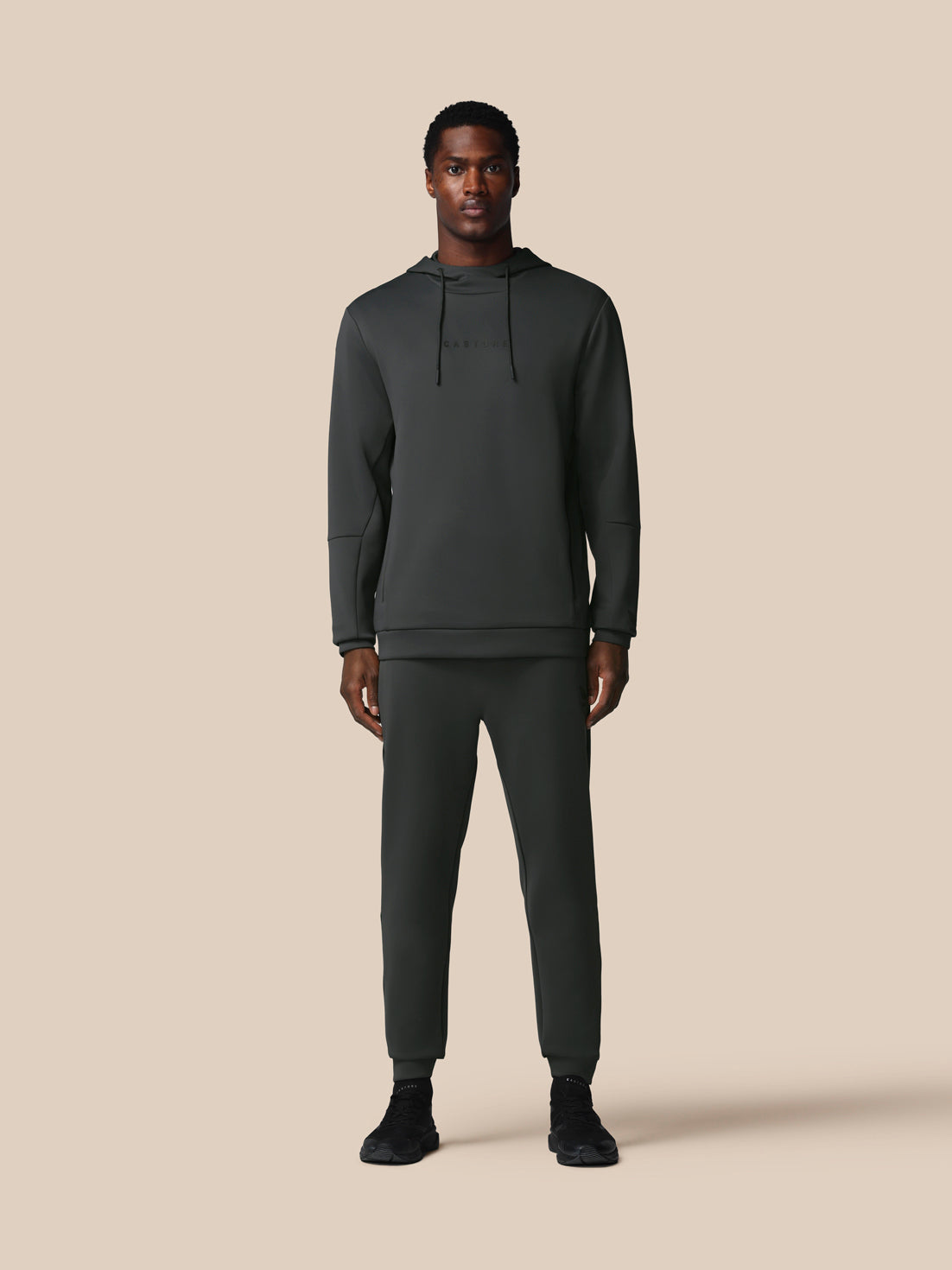 Men’s Flex Long Sleeve Hoodie - Gunmetal - Gunmetal