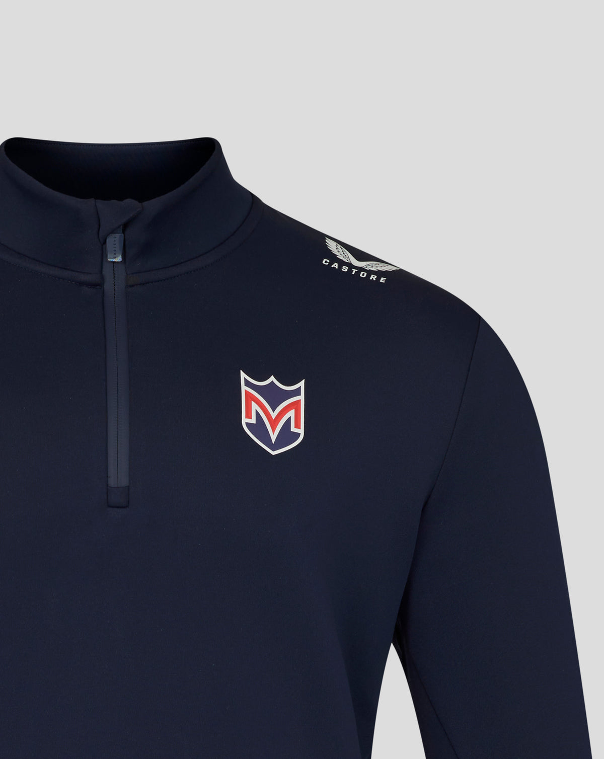 Majesticks Golf Club Herren-Flex-Sweatshirt mit 1/4-Reissverschluss – Marineblau - Marineblau
