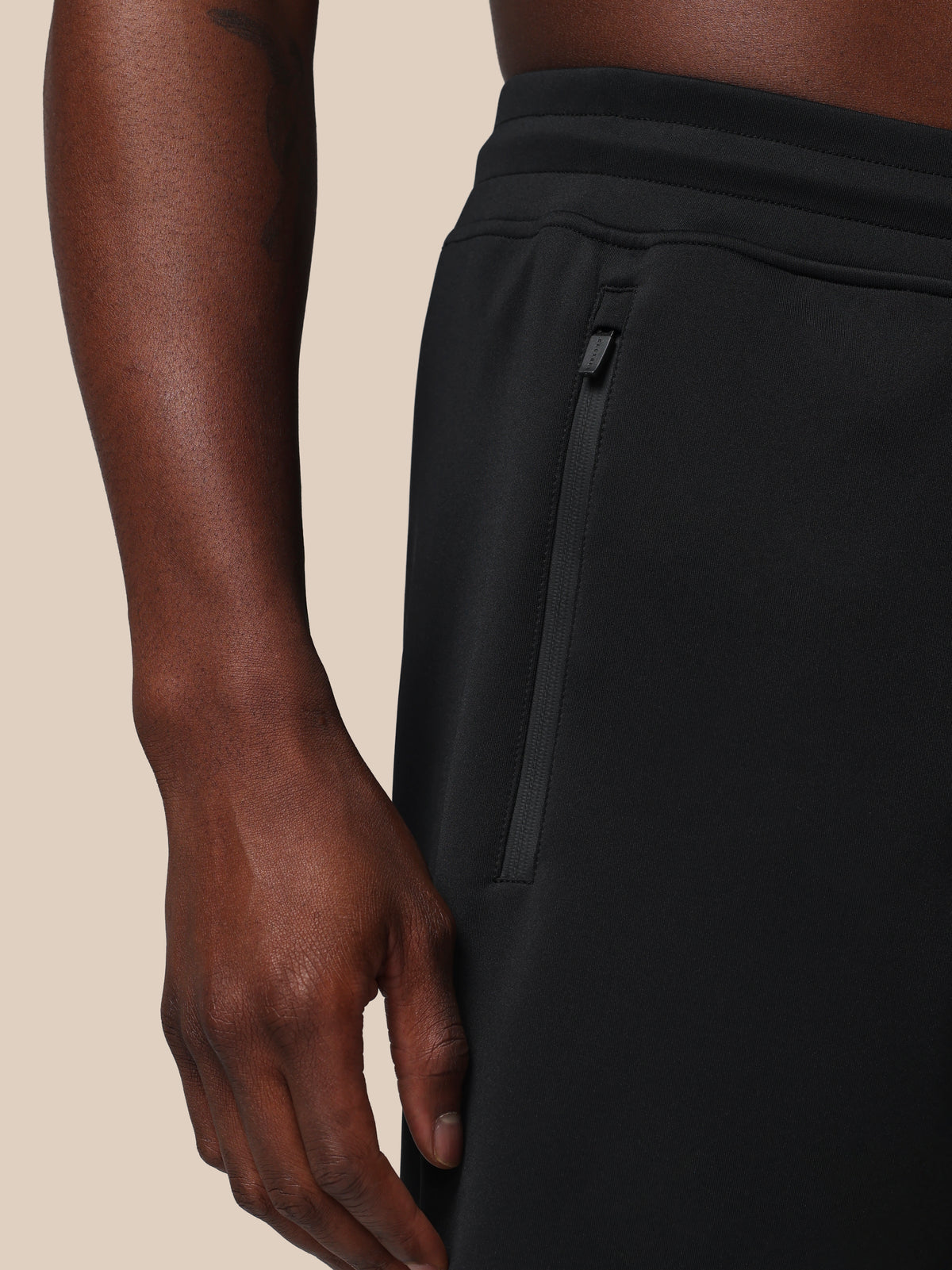 Men’s Flex Short – Zwart - Zwart