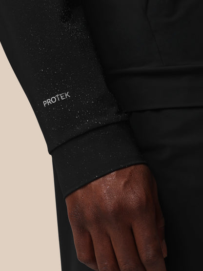 Men’s Flex Long Sleeve Tech Training Jacket - Black