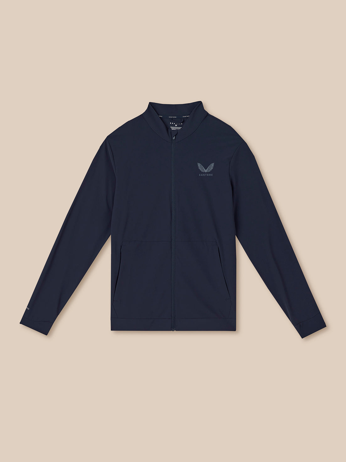 Chaqueta técnica de entrenamiento Flex de manga larga de hombre – Azul marino - Azul marino