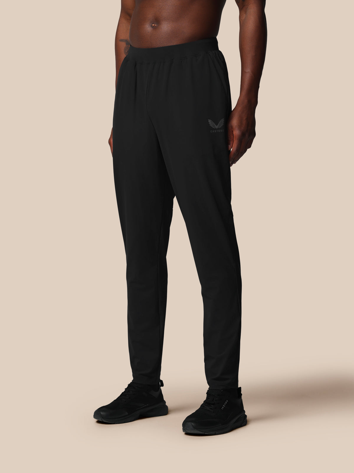 Herren Flex Tech Training Hose – Schwarz - Schwarz