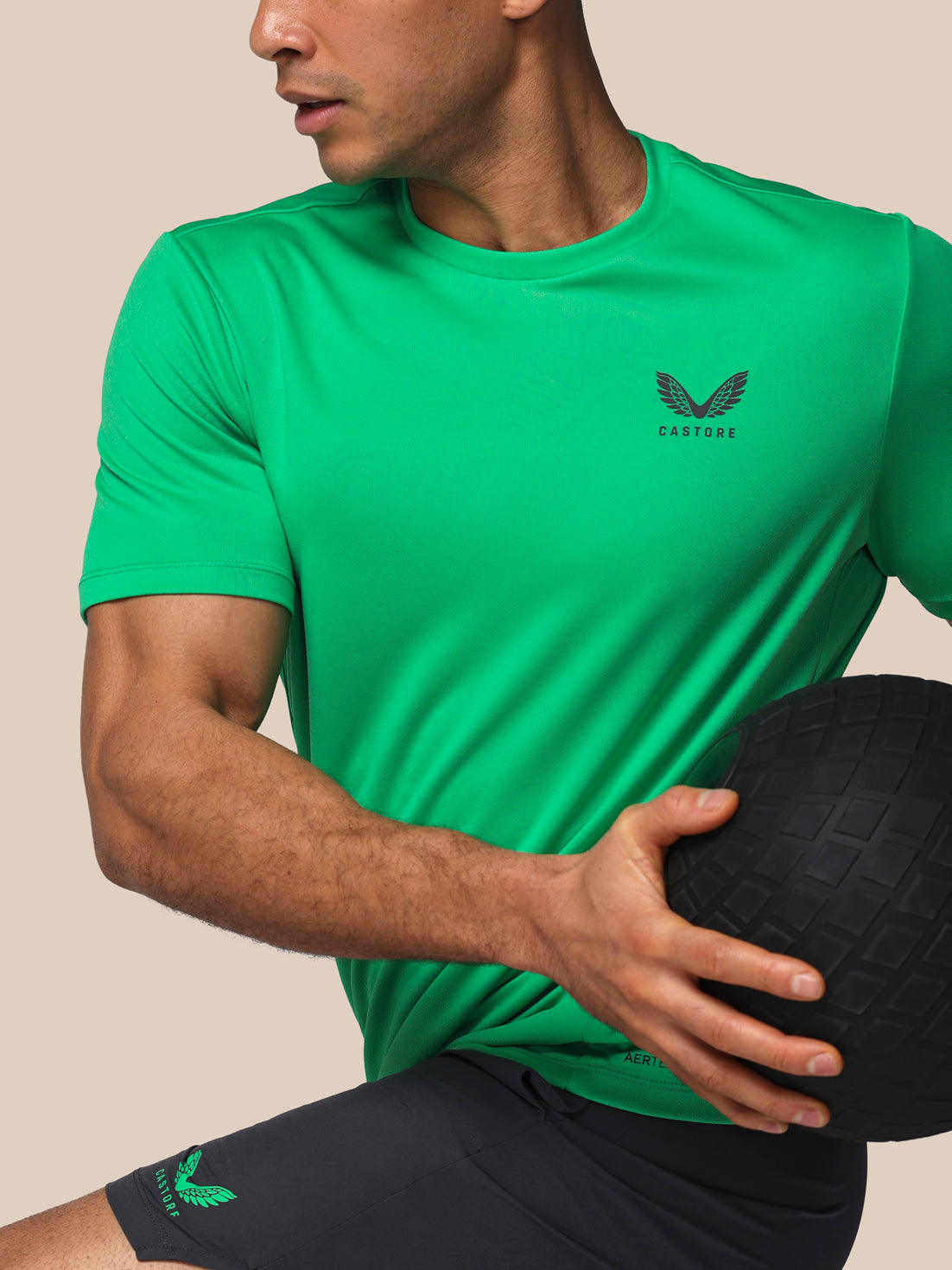 Heren Adapt T-shirt met korte mouwen - Jadegroen - Jade Green