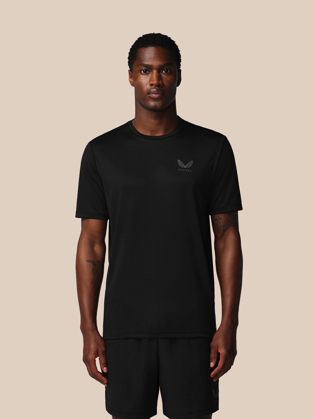 Camiseta Adapt de manga corta de hombre – Negro - Negro