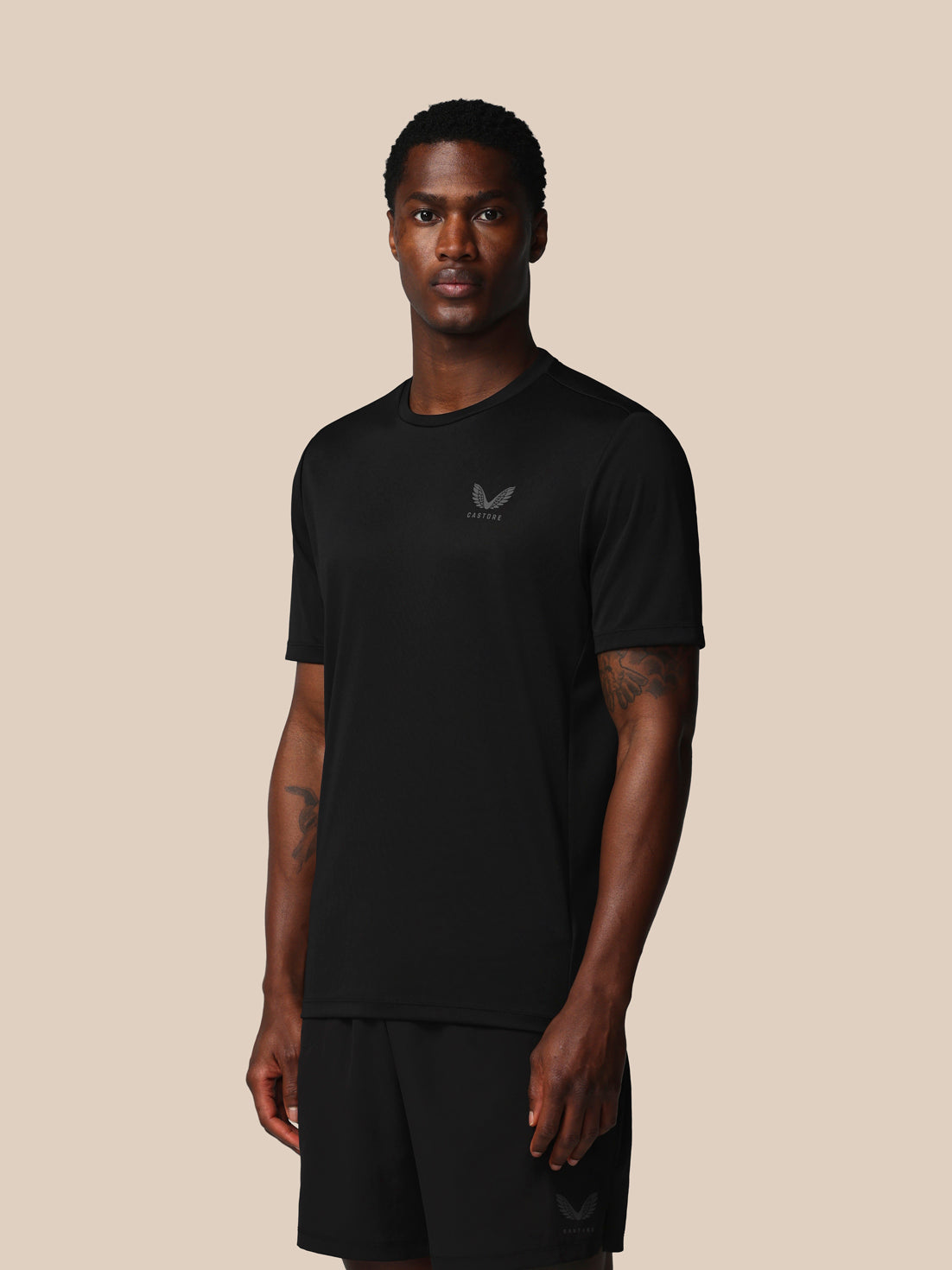 Camiseta Adapt de manga corta de hombre – Negro - Negro